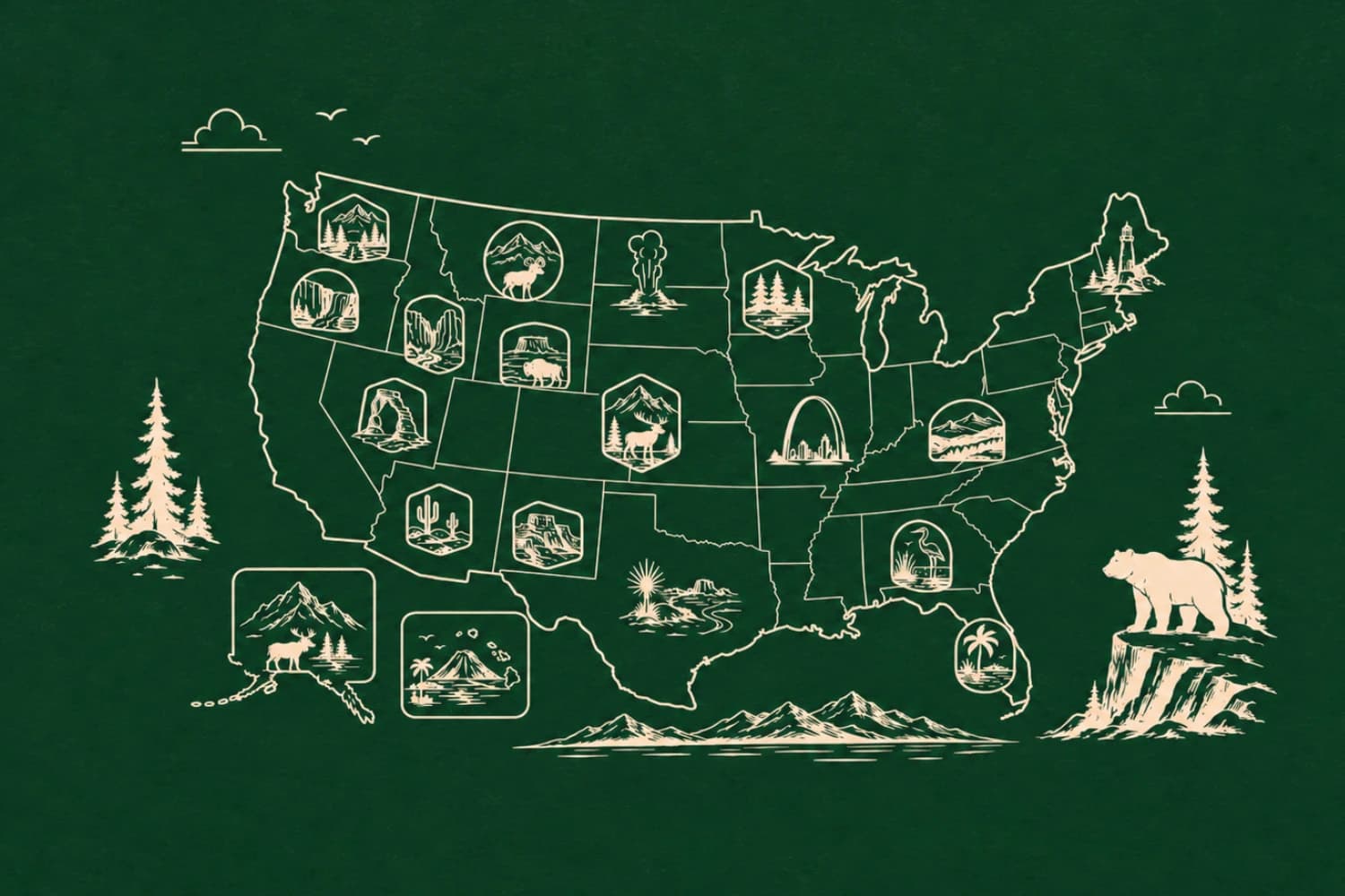 U.S. national parks checklist: how many of the 63 have you visited?