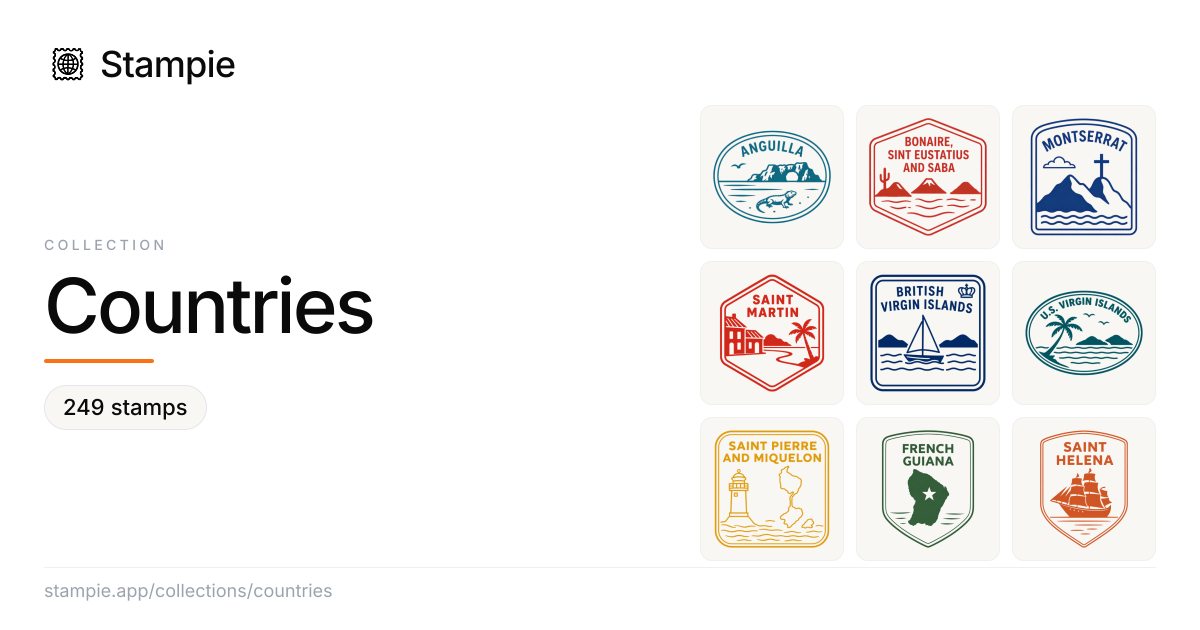 Country Stamps - Stampie