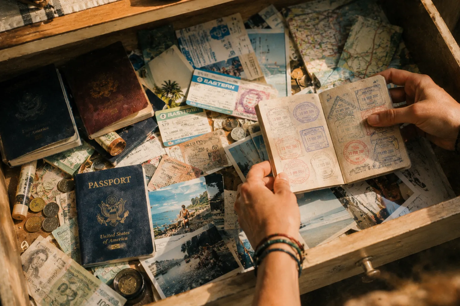 What to do with your old passport stamps: 7 creative ideas