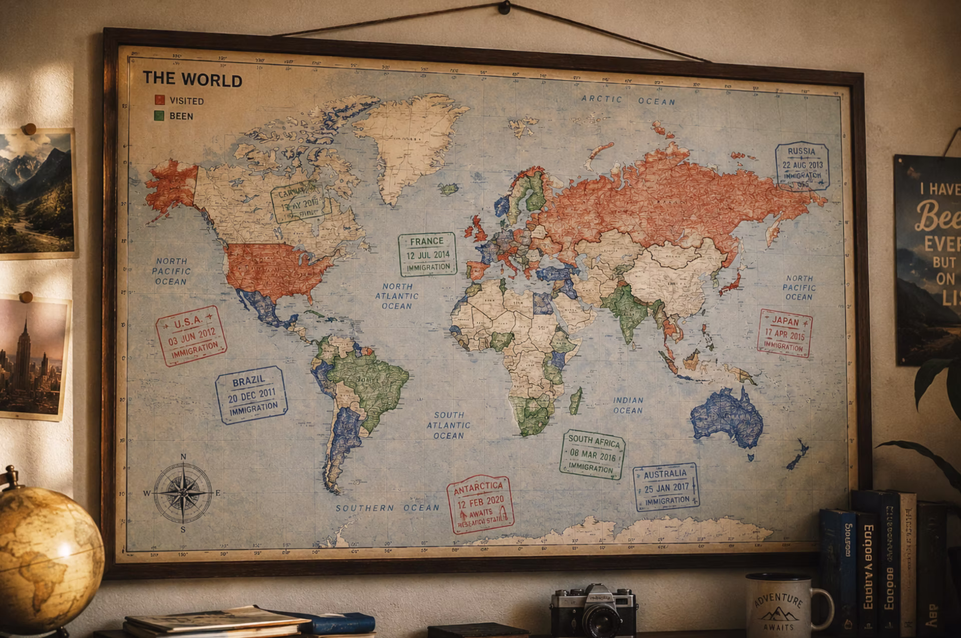 How to track countries you've visited: 6 methods + a free checklist