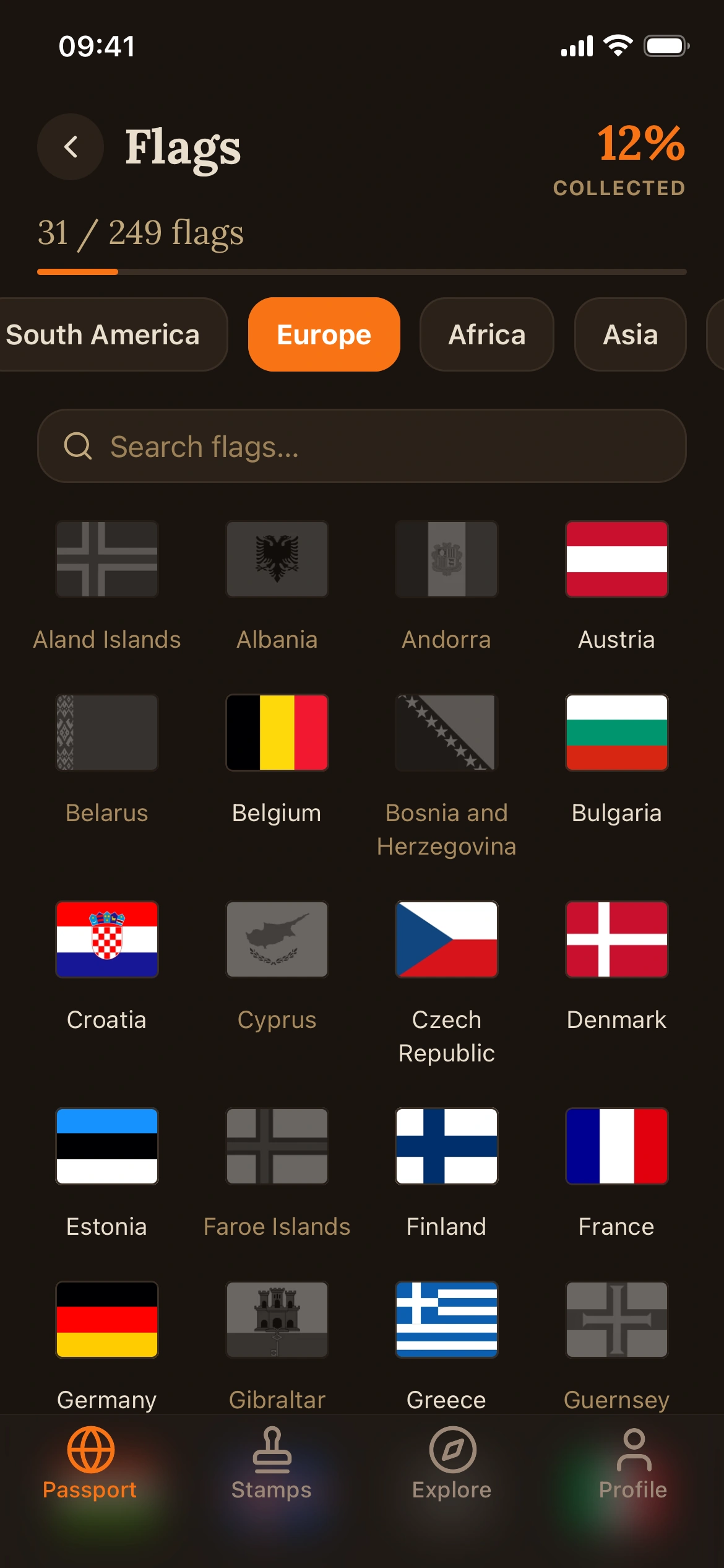 Flags screenshot 2