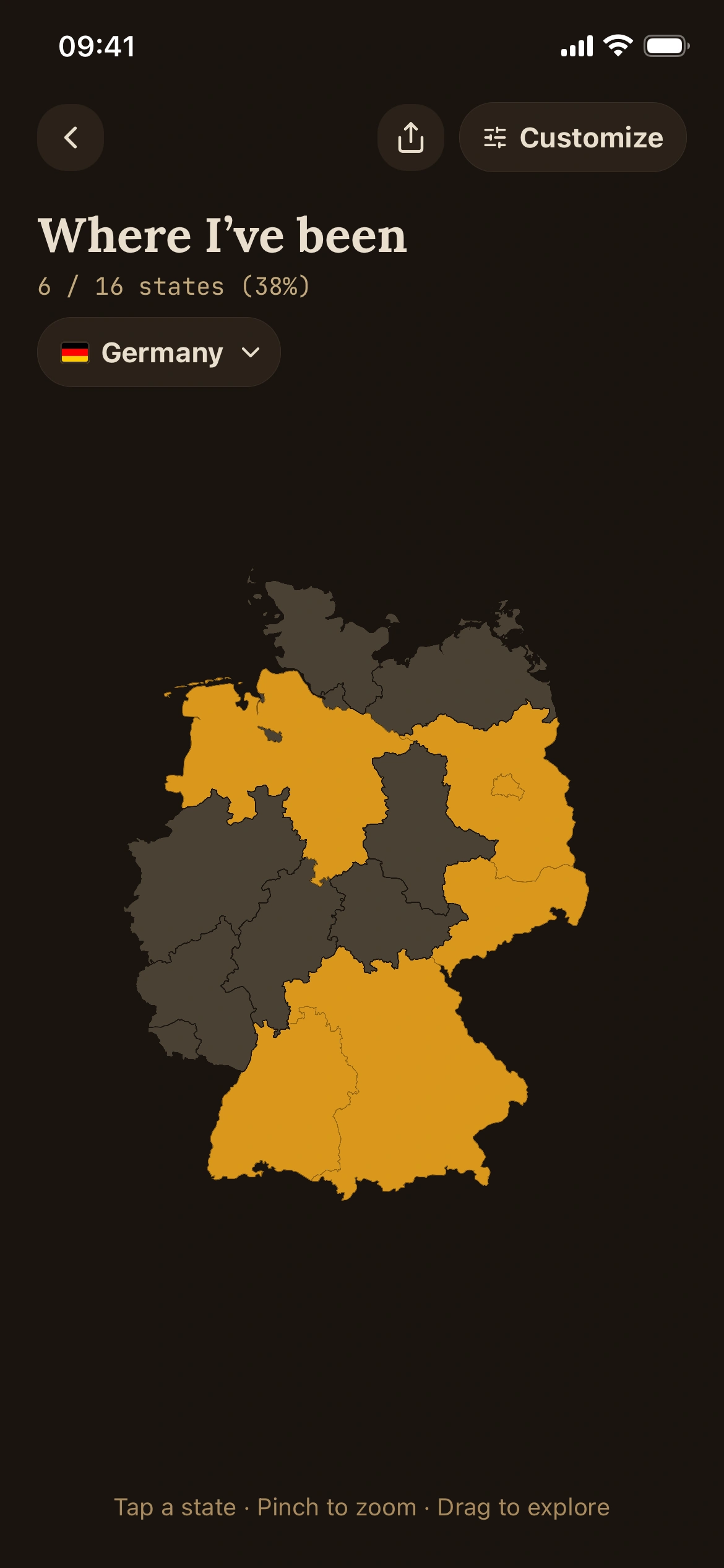 Germany and Japan maps screenshot 1